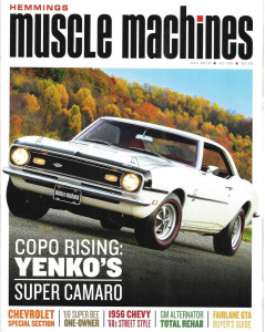 HEMMINGS MUSCLE MACHINES 2019 MAY - YENKO CAMARO, SUPER B, FAIRLANE, '56 CHEVY